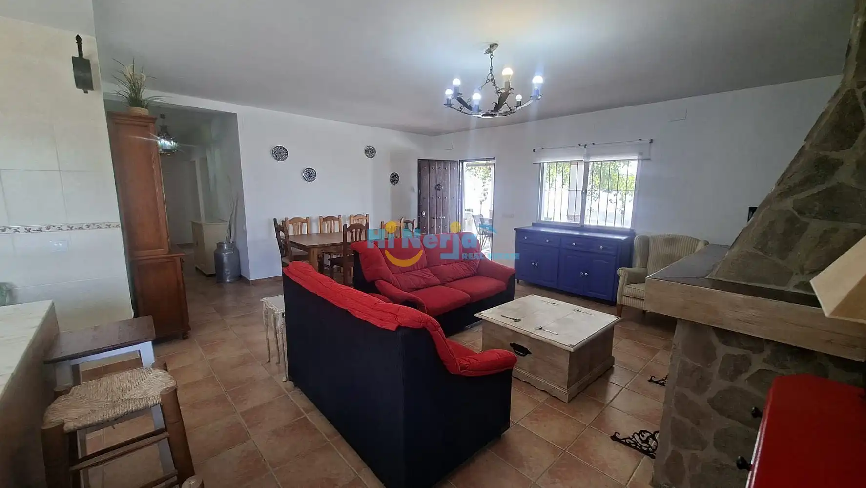 Sala de estar de Casa o chalet de alquiler en Vélez-Málaga con Terraza, Amueblado y Horno