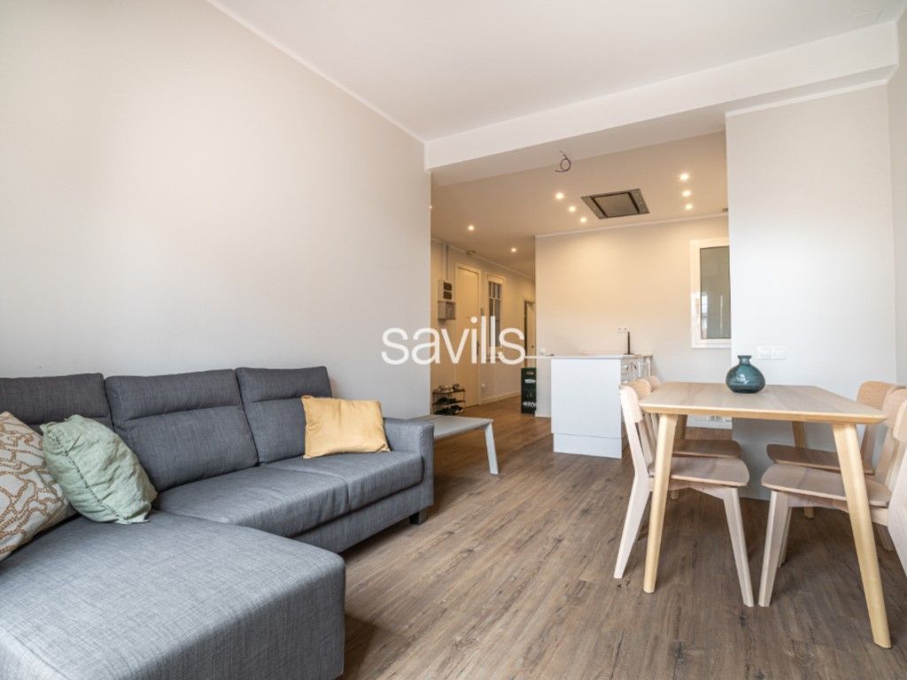 Sala d'estar de Apartament en venda en  Barcelona Capital