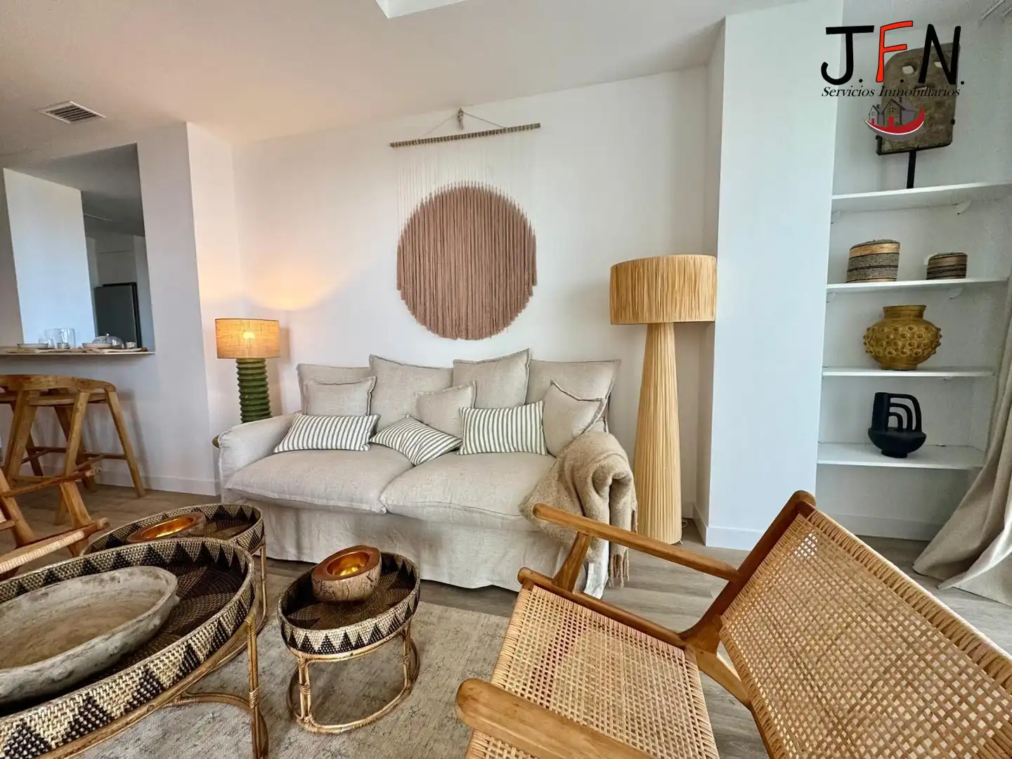 Sala de estar de Apartamento en venta en Antigua con Jardín privado, Terraza y Balcón