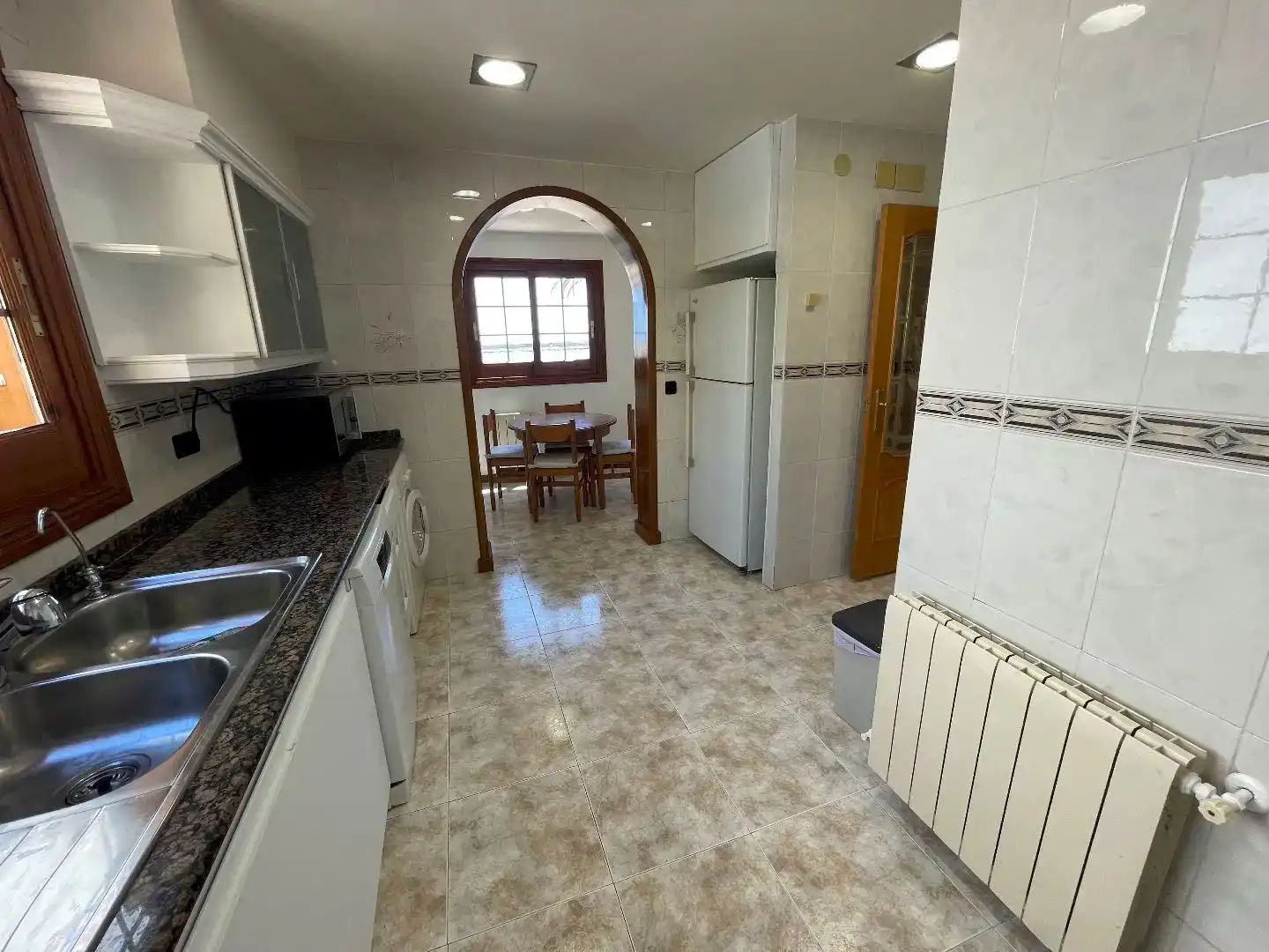 Cuina de Casa o xalet de lloguer en La Pobla de Farnals amb Aire condicionat, Parquet i Traster