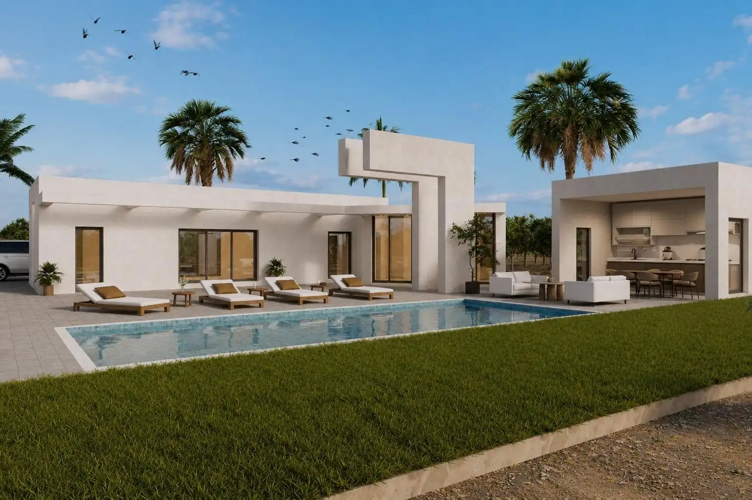Casa o chalet en venta en Benejúzar con Jardín privado, Terraza y Piscina