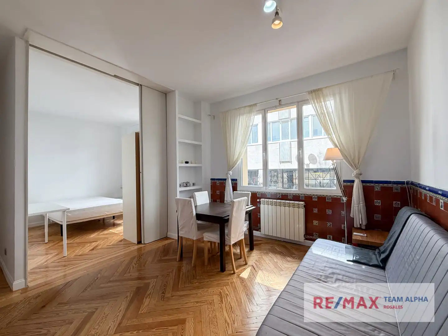 Habitación de Piso de alquiler en Madrid con Aire acondicionado, Calefacción y Parquet