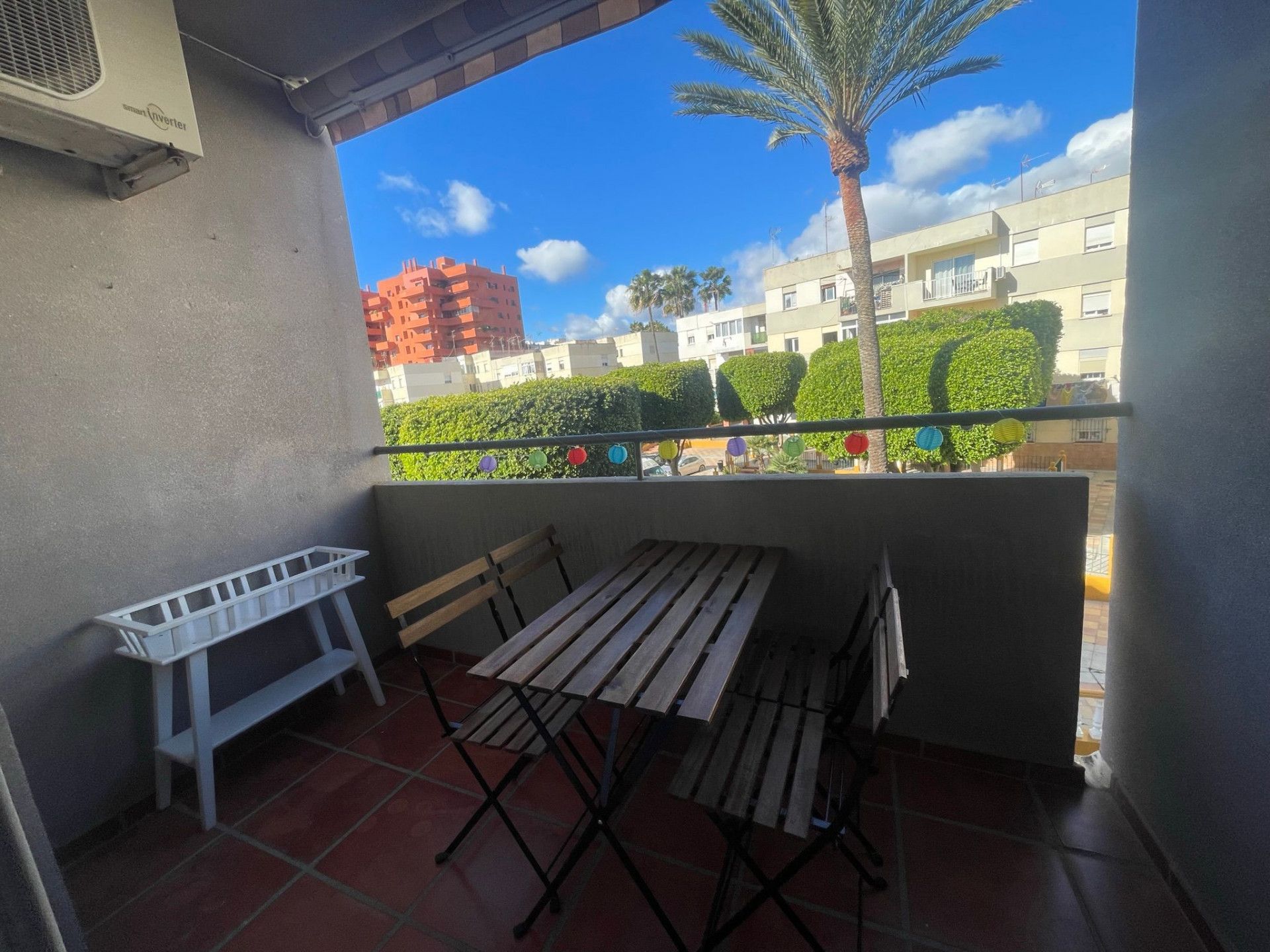 Terrassa de Apartament de lloguer en Estepona amb Aire condicionat i Terrassa