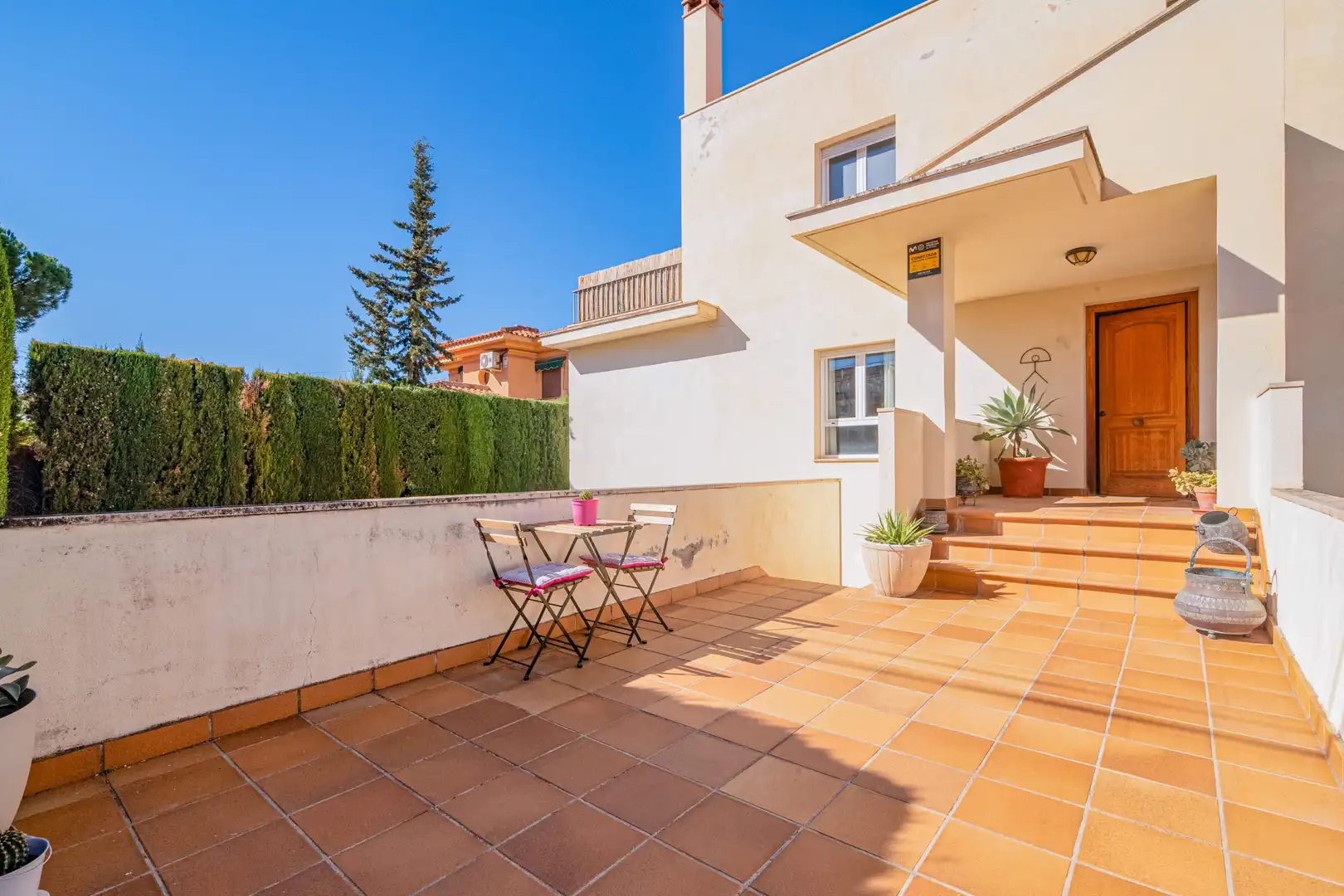 Terrassa de Casa o xalet en venda en La Zubia amb Calefacció i Jardí privat