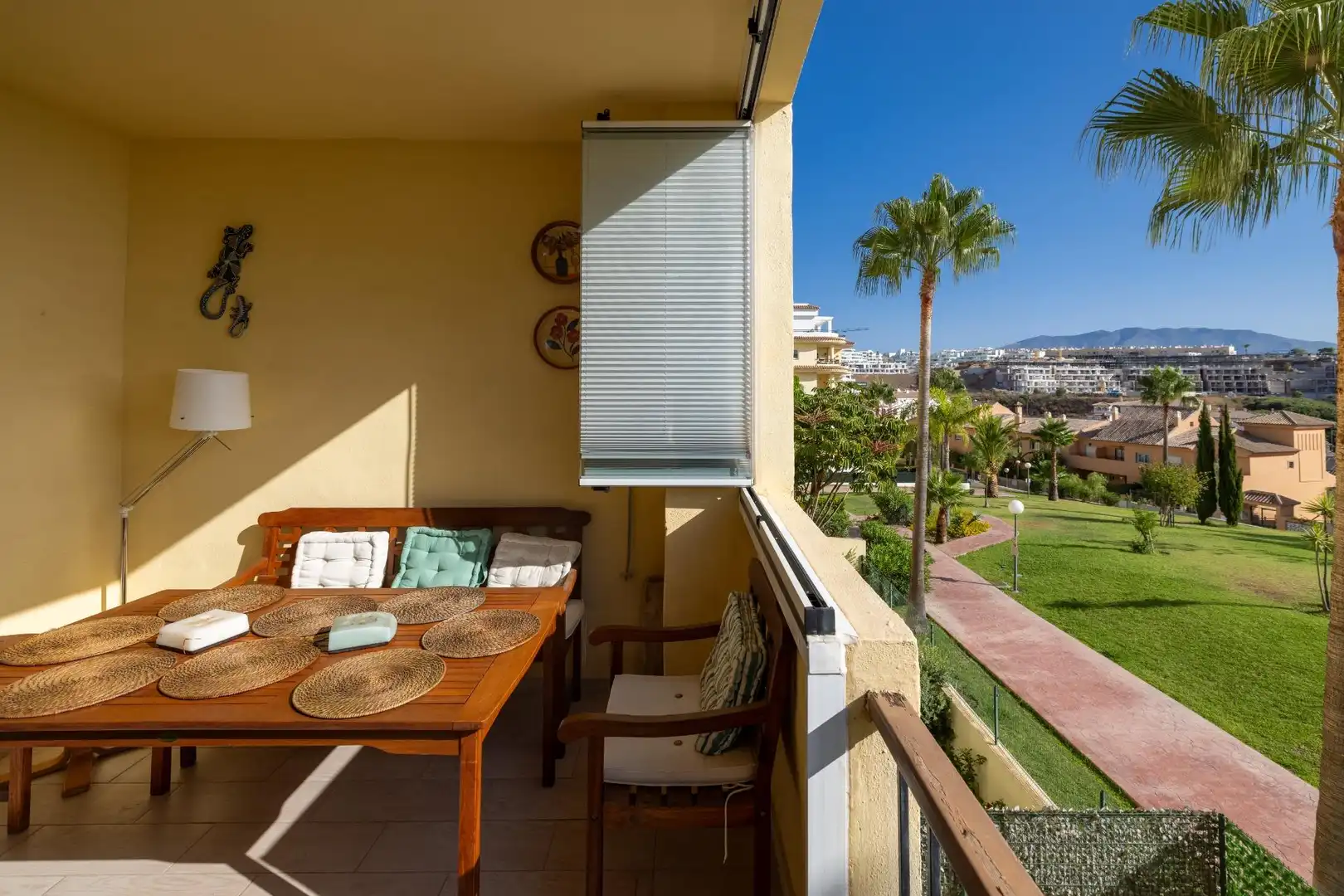 Terrace of Flat for sale in Mijas  with Air Conditioner, Terrace and Storage room