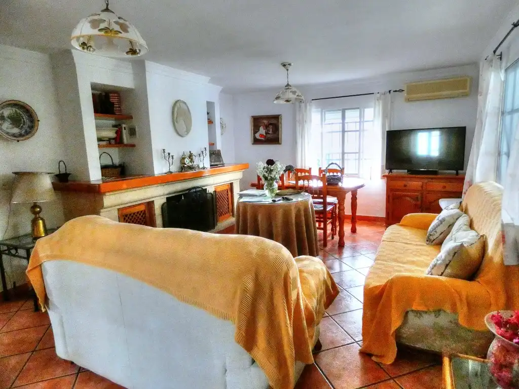 Sala de estar de Finca rústica en venta en Vélez-Málaga con Jardín privado