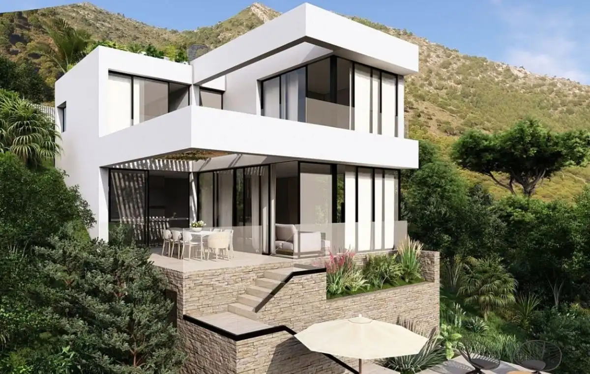 Villa avec piscine à vendre à Mijas pueblo