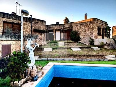 Swimming pool of House or chalet for sale in Badajoz Capital  with Private garden and Swimming Pool