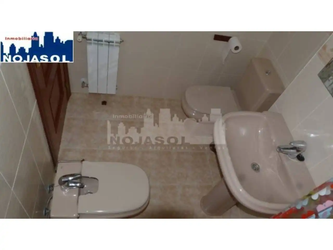 Bany de Àtic de lloguer en Noja amb Calefacció, Terrassa i Moblat