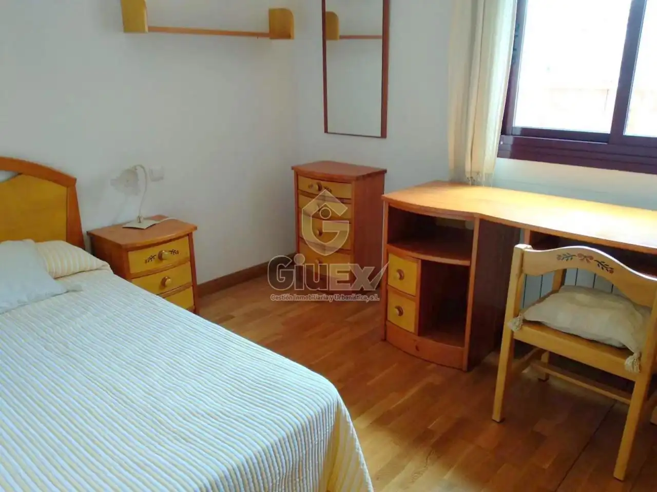 Bedroom of Flat for rent in Cáceres  with Air Conditioner, Heating and Terrace