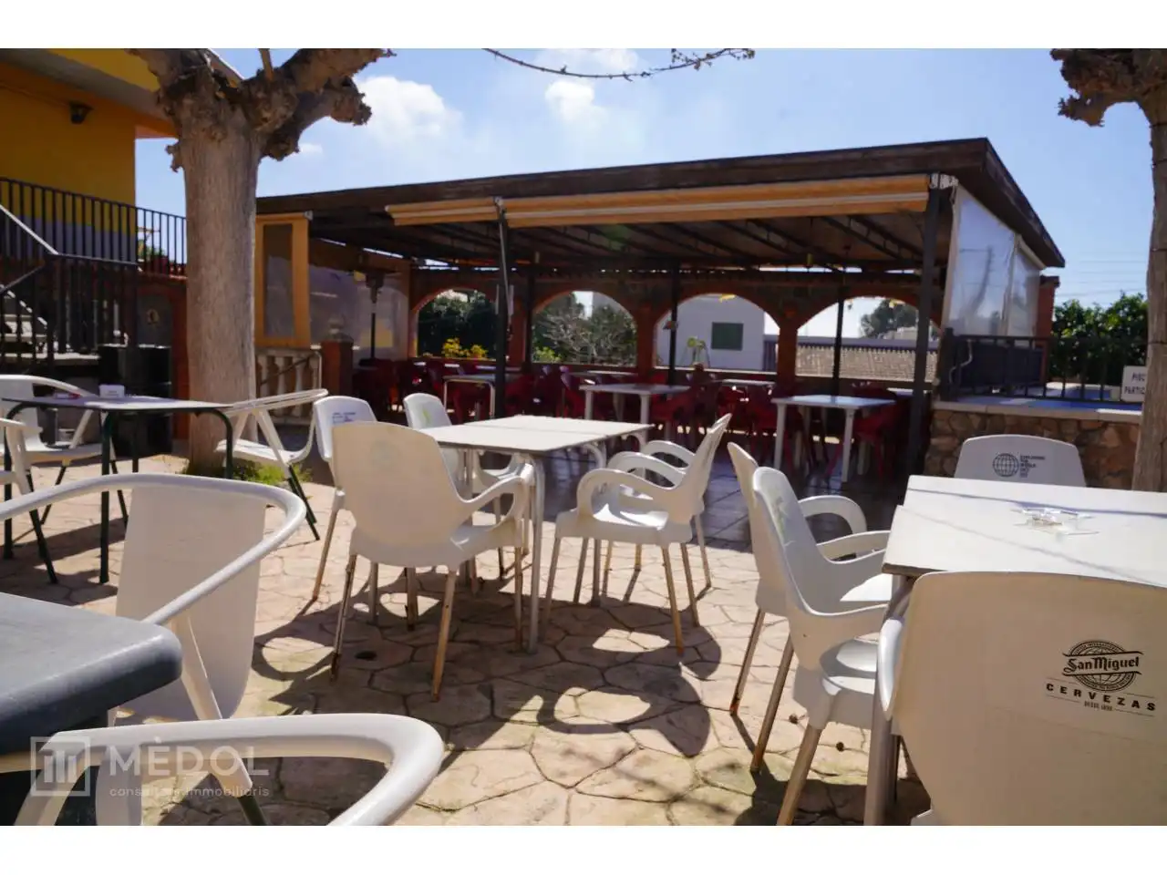 Terraza de Local de alquiler en El Catllar 