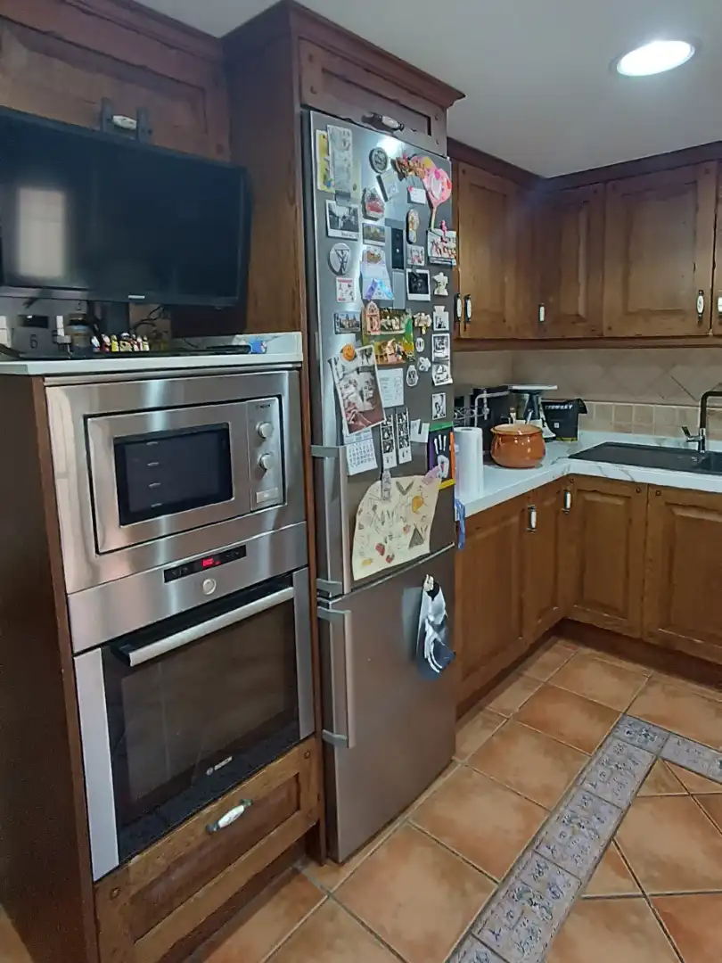 Kitchen of Houses for sale in Mejorada del Campo  with Heating, Private garden and Storage room