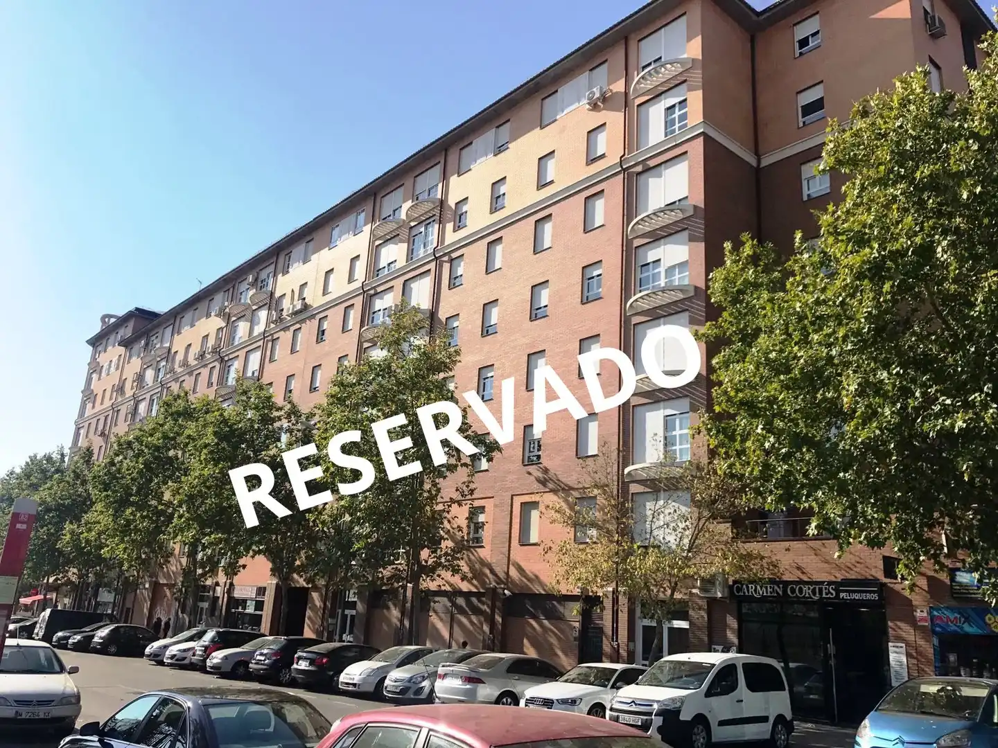 Vista exterior de Piso en venta en Móstoles con Aire acondicionado, Amueblado y Horno