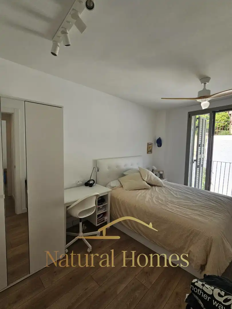 Bedroom of Duplexes for rent in Caldes d'Estrac  with Air Conditioner, Terrace and Furnished
