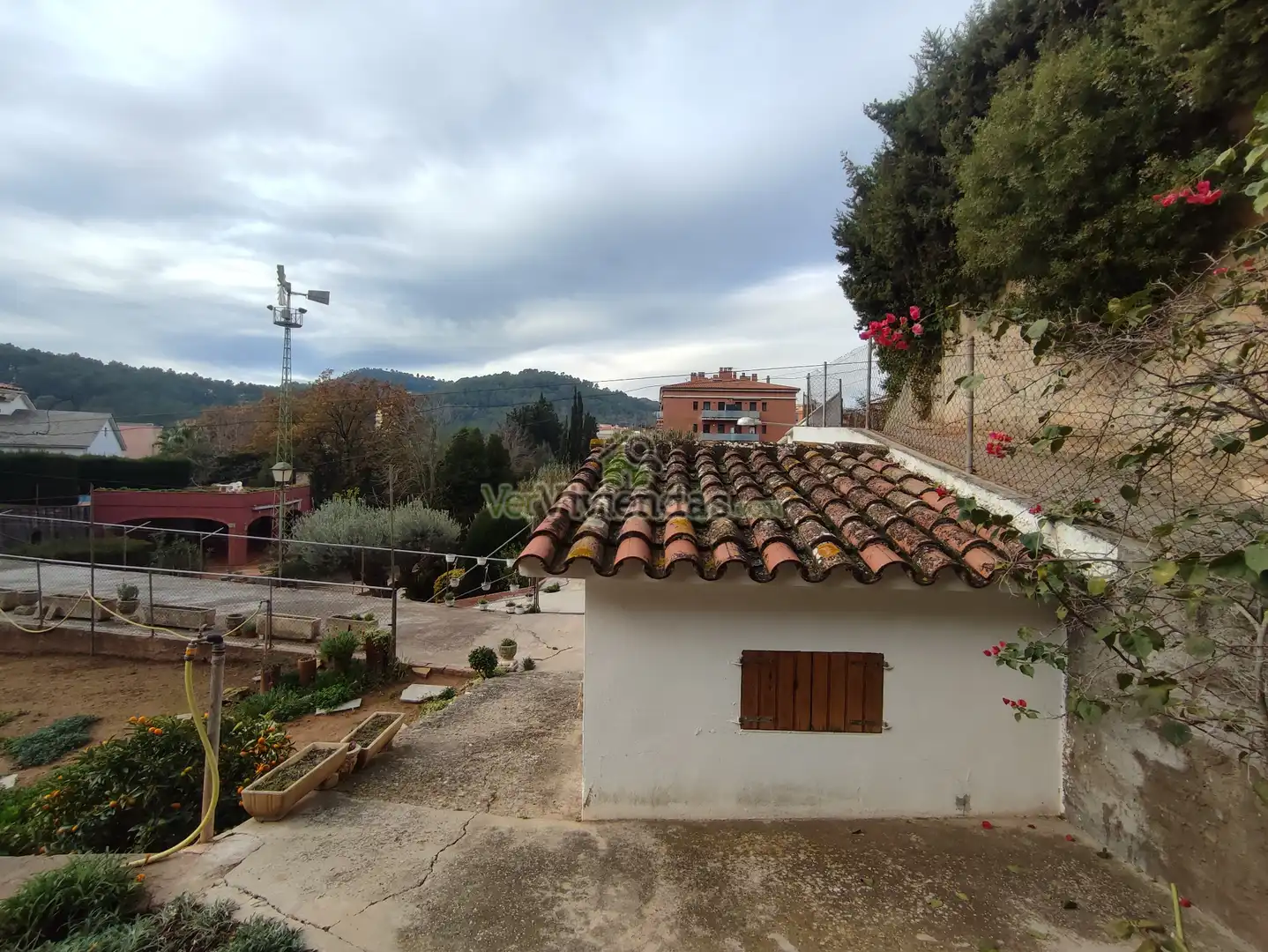 Vista exterior de Casa o xalet en venda en La Palma de Cervelló amb Calefacció, Jardí privat i Terrassa