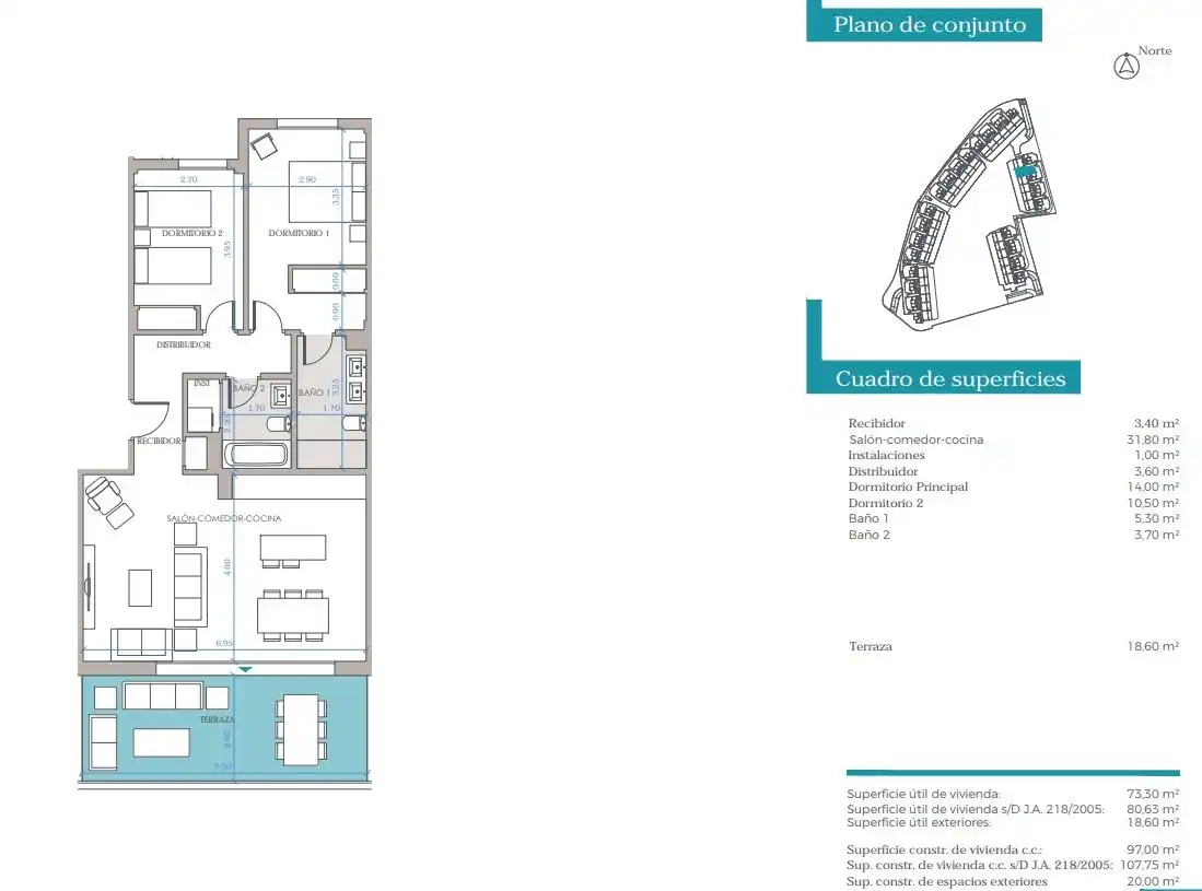 Apartment with pool for sale in Avenida Avenida de Bel Air 34, imagen 21