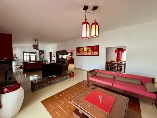 Sala de estar de Casa o chalet en venta en Antigua con Jardín privado, Terraza y Piscina