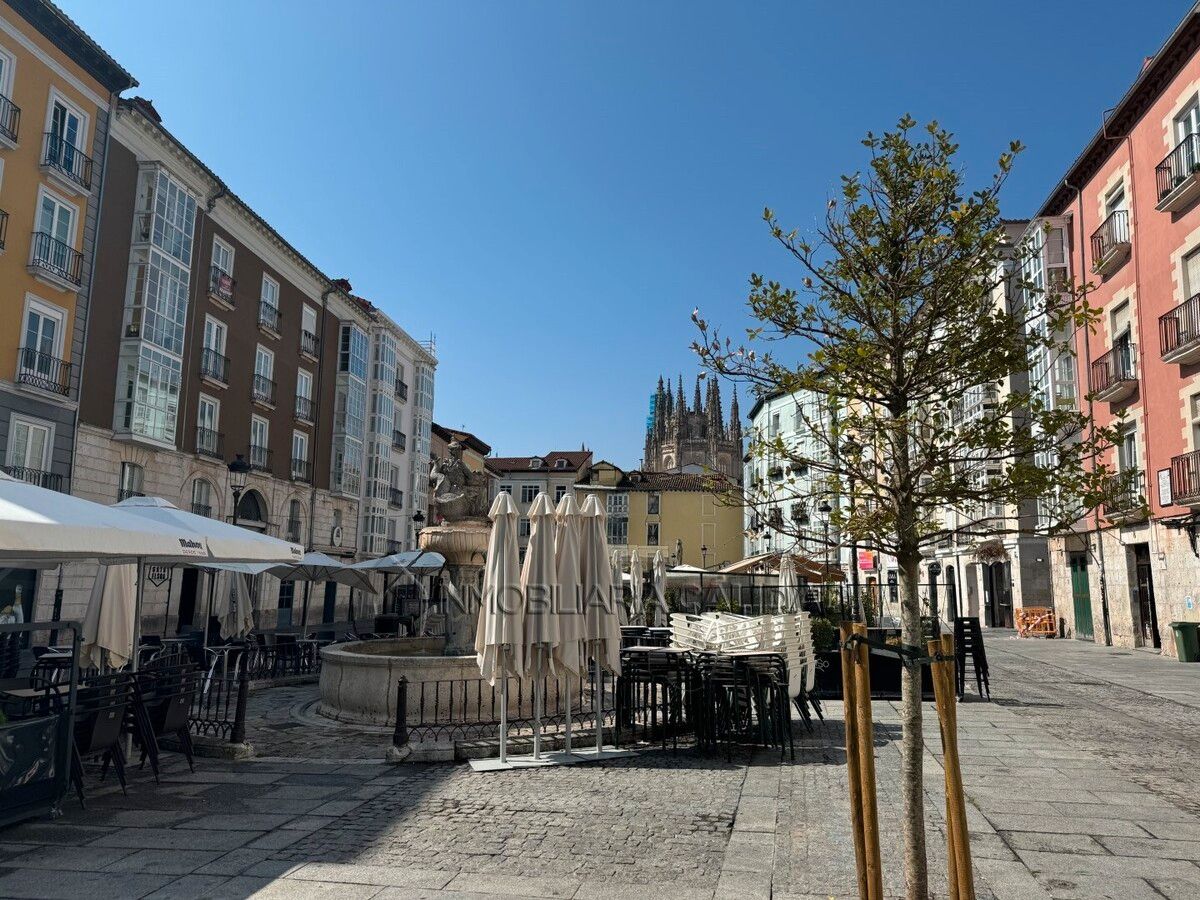 Vista exterior de Pis en venda en Burgos Capital amb Calefacció i Moblat