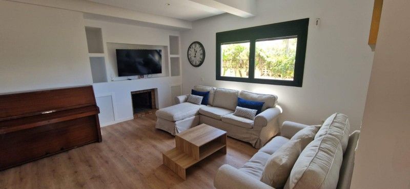 Living room of House or chalet to rent in San Cristóbal de la Laguna  with Parquet flooring, Terrace and Oven