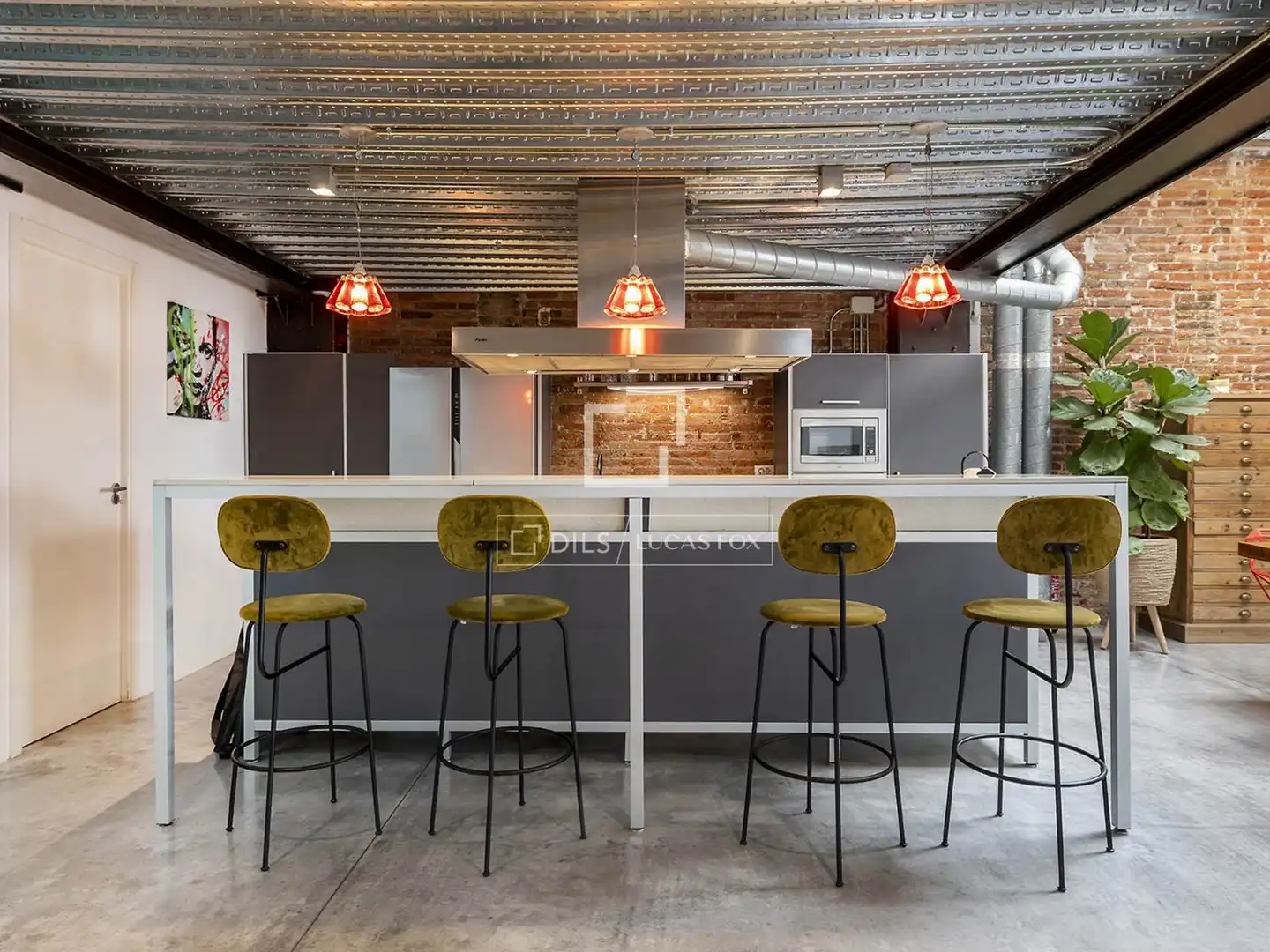 Kitchen of Flat for rent in Sant Martí