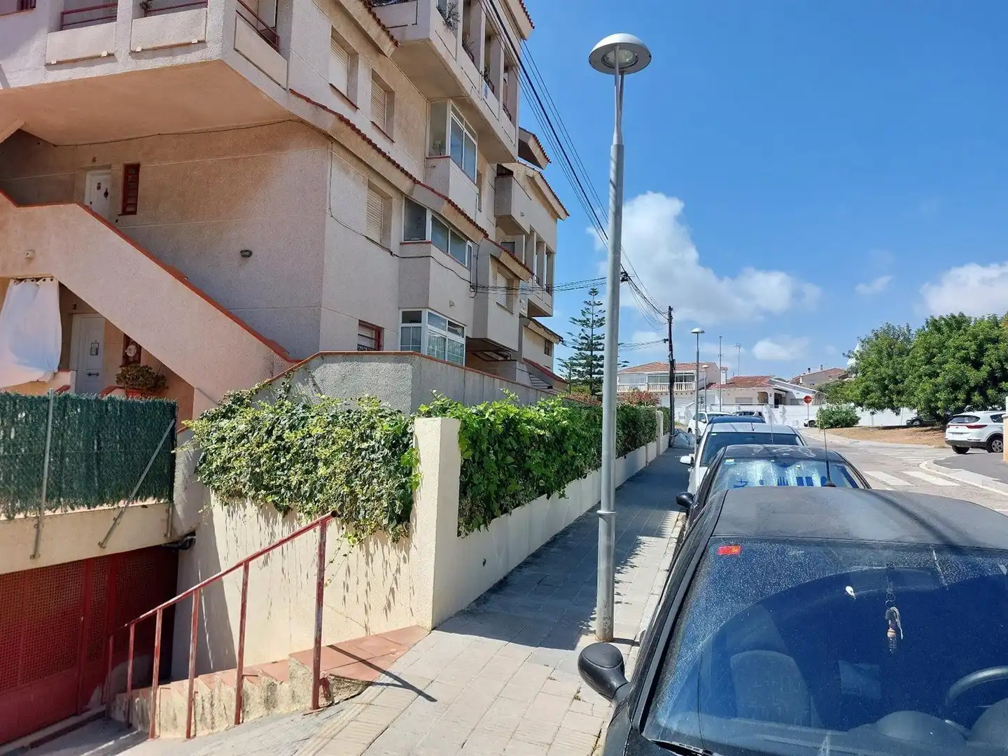 Vista exterior de Garatge en venda en Calafell