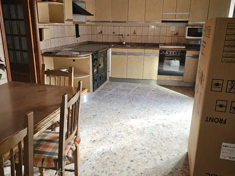 Cocina de Casa o chalet de alquiler en Trasmiras con Calefacción, Trastero y Amueblado