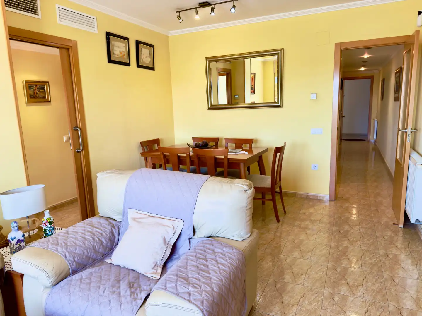 Comedor de Apartamento en venta en Calpe / Calp con Aire acondicionado, Calefacción y Trastero