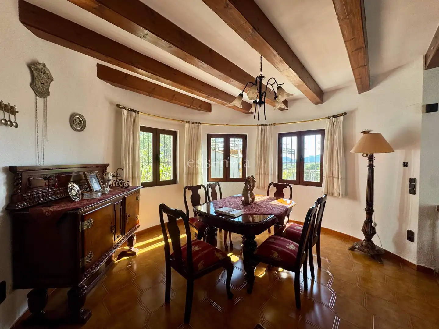 Comedor de Casa o chalet en venta en Beniarjó con Terraza, Trastero y Piscina comunitaria
