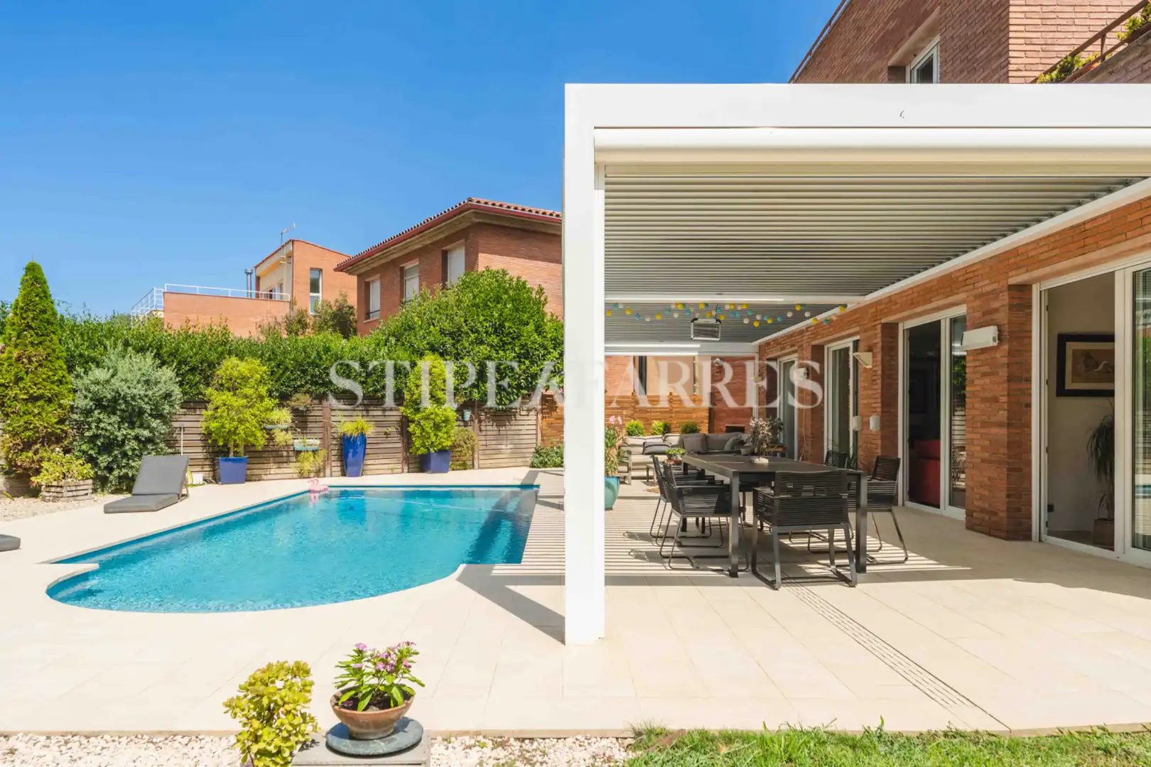 Terrasse von Haus oder Chalet zum Verkauf in Barcelona mit Klimaanlage, Heizung und Privatgarten
