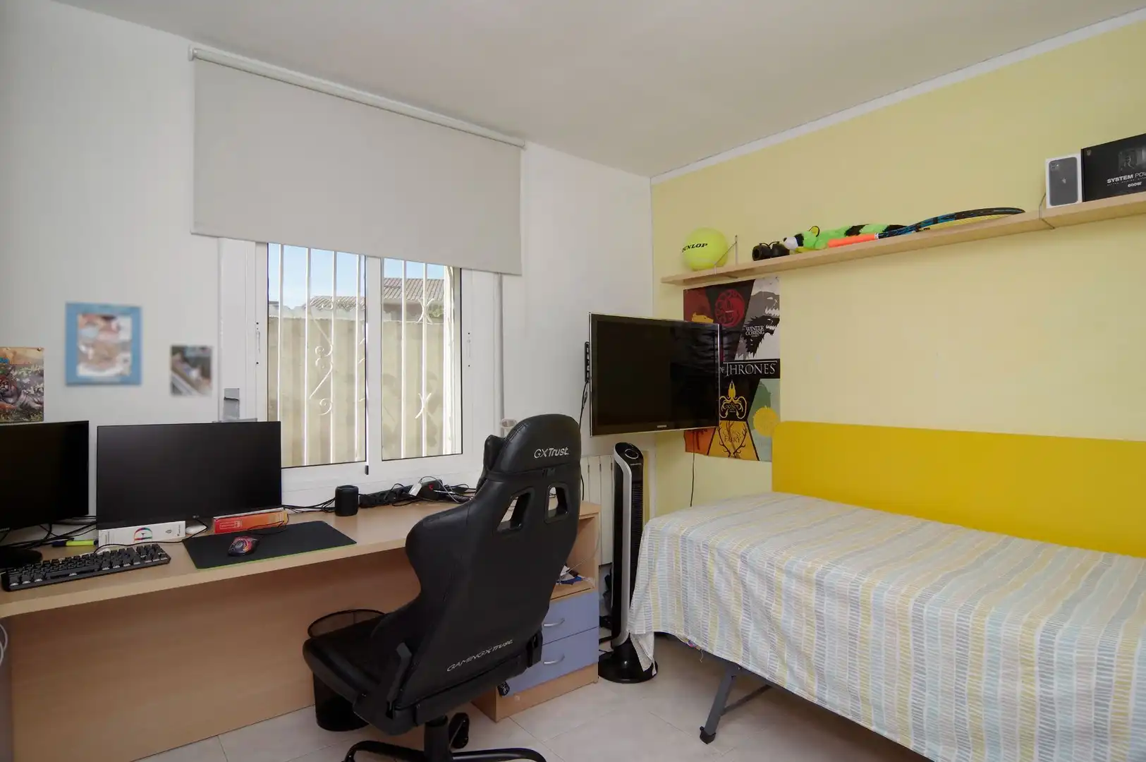 Dormitori de Casa o xalet en venda en Sant Vicenç Dels Horts amb Aire condicionat, Calefacció i Jardí privat
