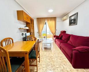 Living room of Apartment to rent in Torrevieja  with Air Conditioner, Swimming Pool and Balcony