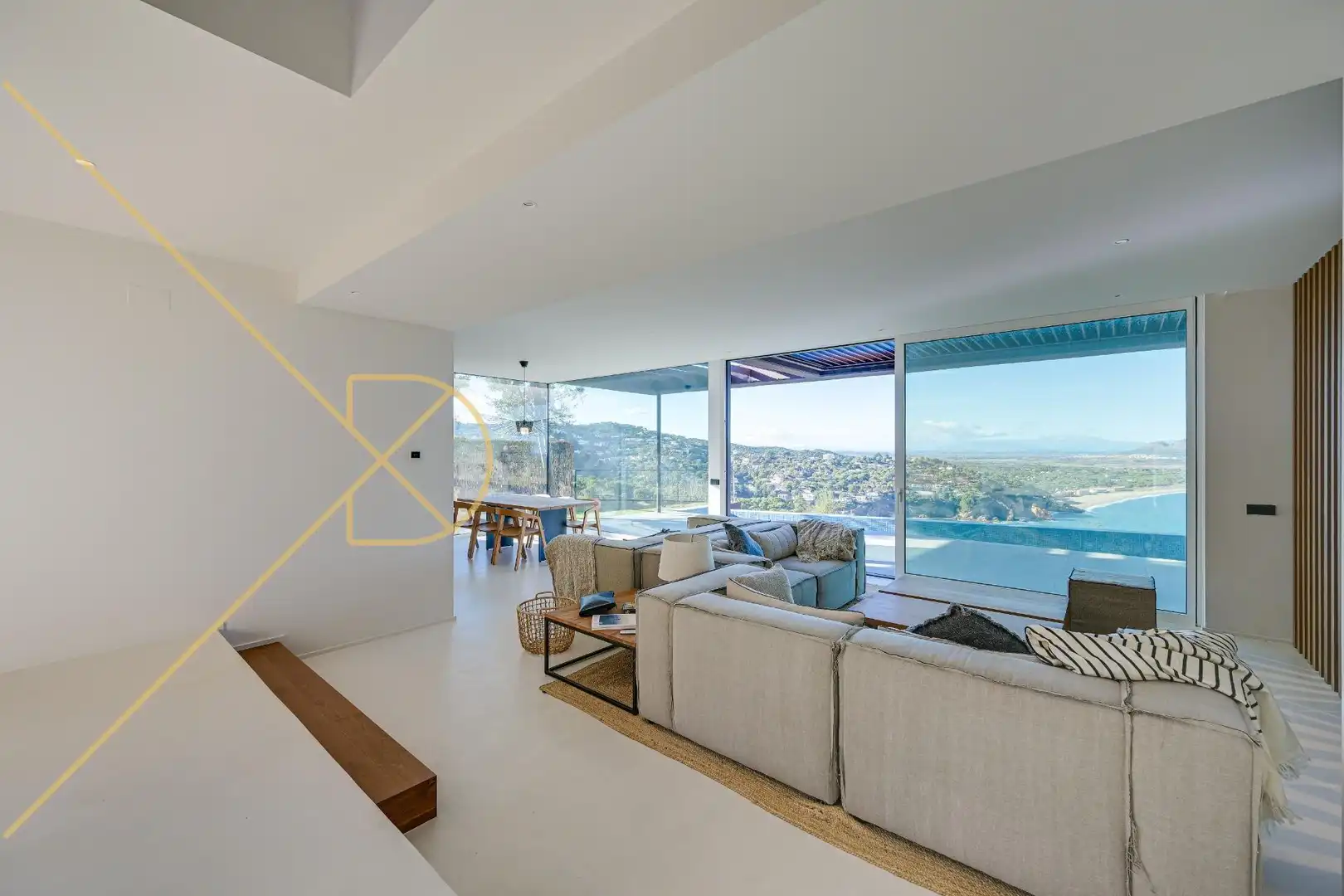 Sala de estar de Casa o chalet en venta en Begur con Aire acondicionado, Calefacción y Terraza