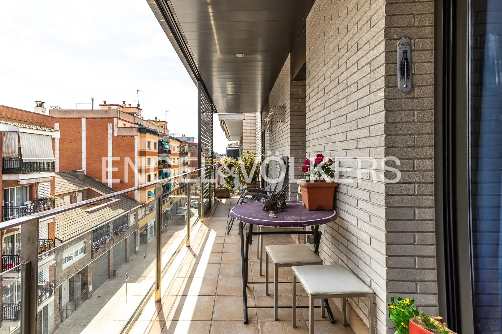 Terrasse von Dachboden zum Verkauf in Montcada i Reixac mit Klimaanlage, Heizung und Parkett