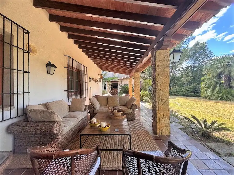 Terrassa de Casa o xalet en venda en Atzeneta d'Albaida amb Aire condicionat, Calefacció i Jardí privat