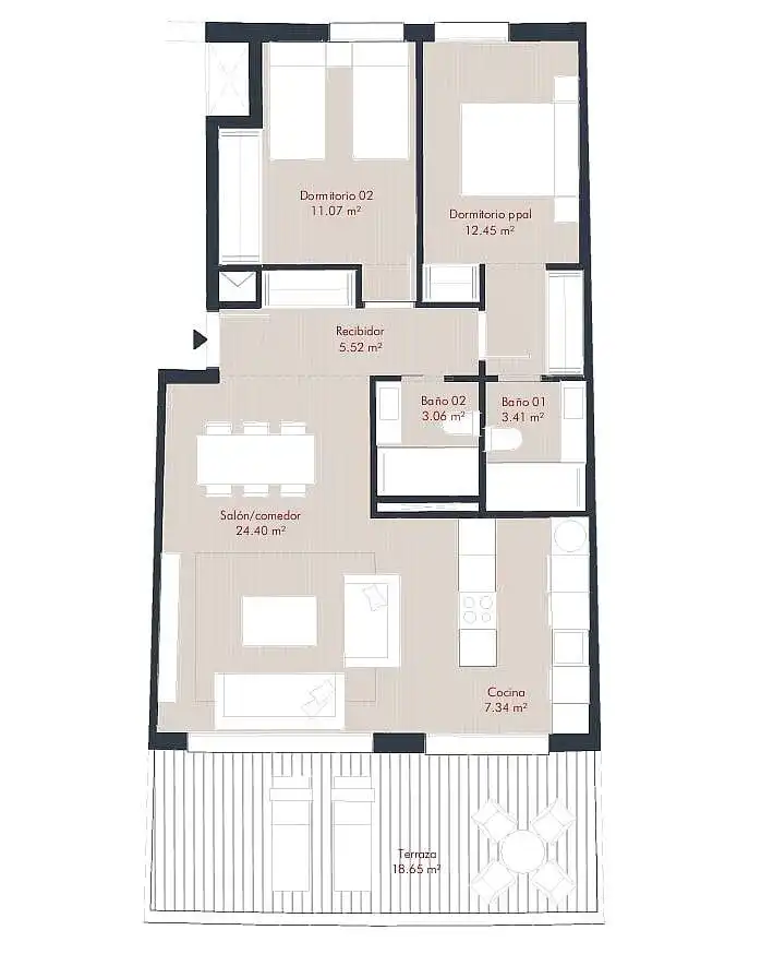 Apartment mit Garten zum Verkauf in El Castillo, imagen 21