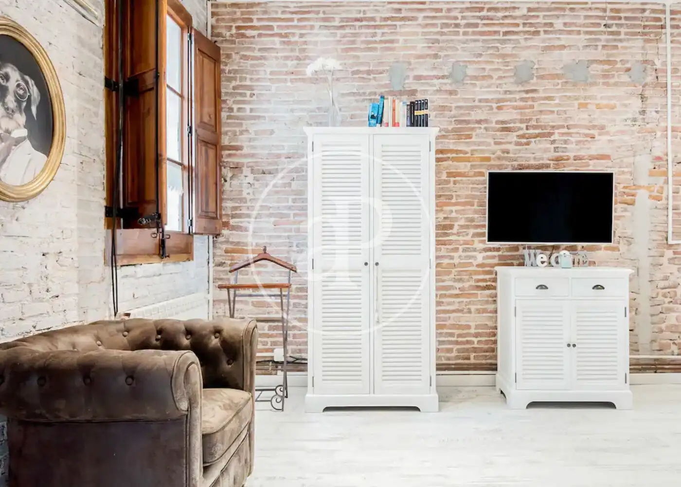 Schlafzimmer von Wohnung zum Verkauf in Barcelona mit Klimaanlage und Heizung