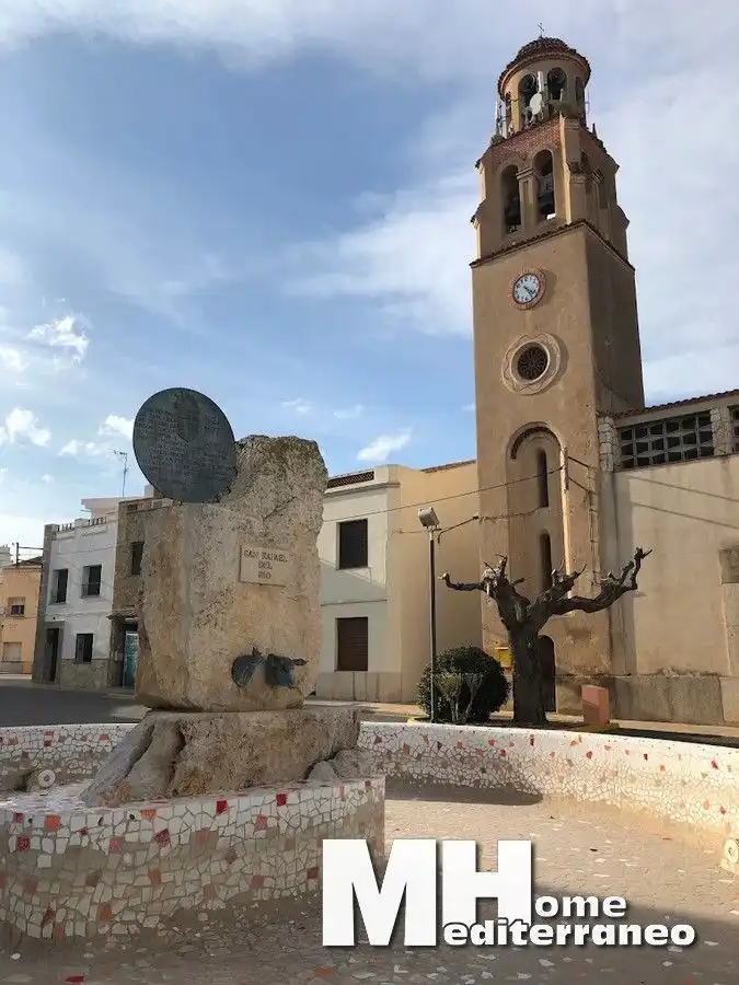Vista exterior de Finca rústica en venta en San Rafael del Río con Calefacción, Terraza y Trastero