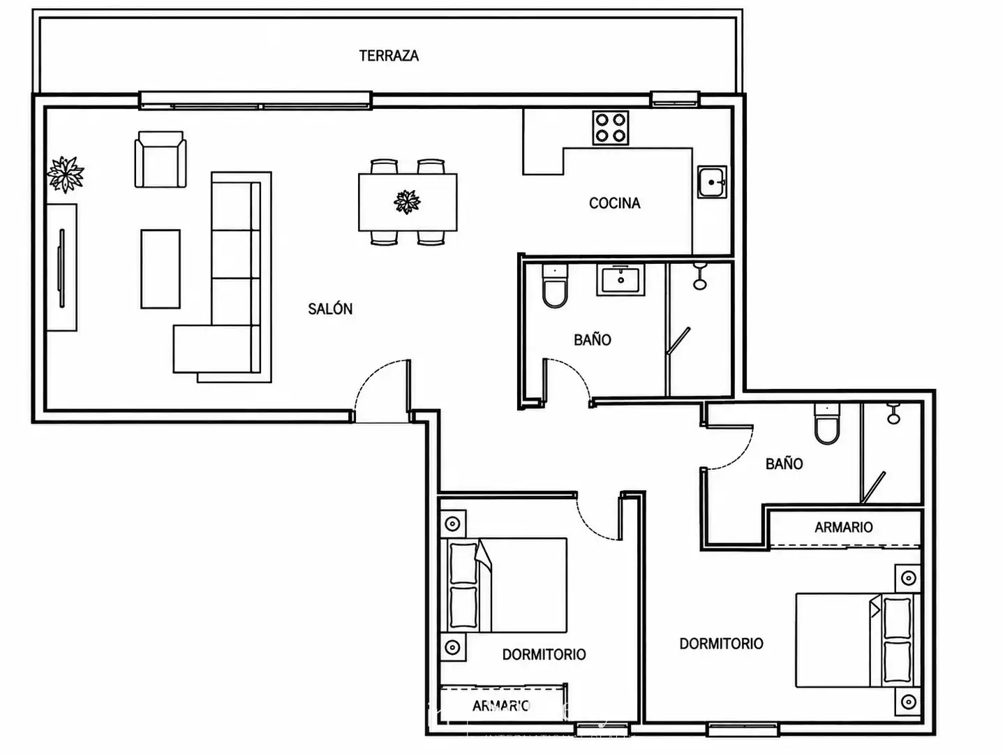 Apartamento en venta en Golf del Sur - Amarilla Golf 