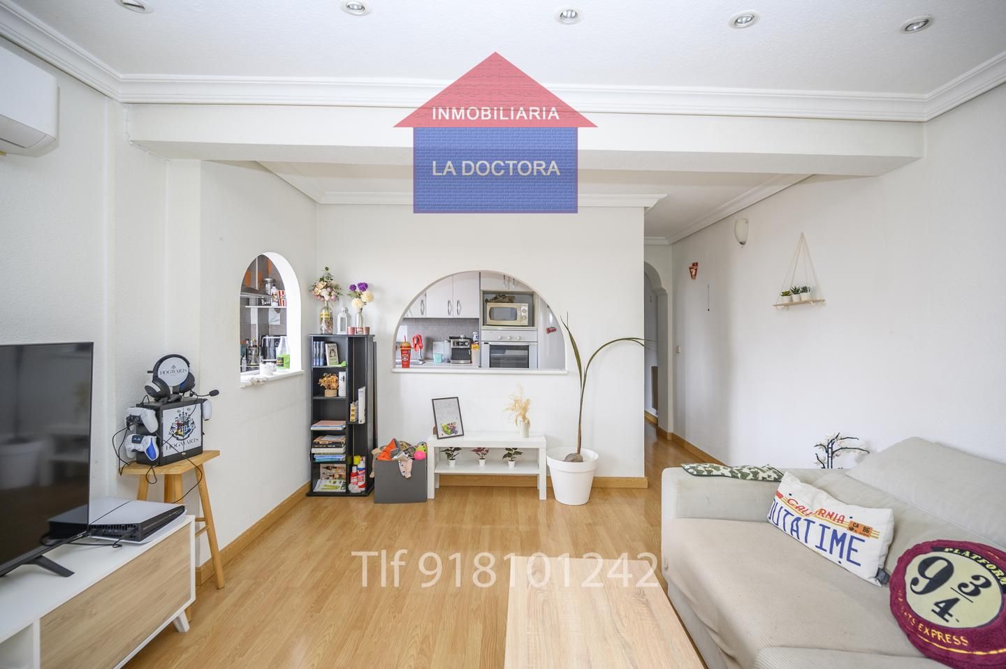 Sala d'estar de Pis en venda en Alcorcón amb Aire condicionat, Calefacció i Terrassa