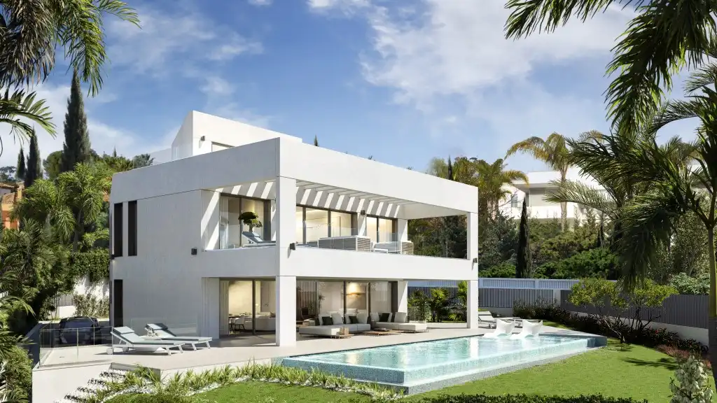 Chalet con piscina en venta en San Pedro de Alcántara