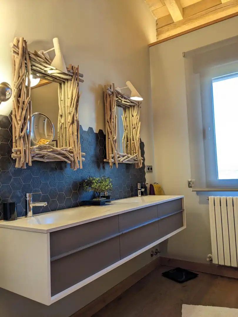 Baño de Casa o chalet en venta en Ayegui / Aiegi con Aire acondicionado, Jardín privado y Terraza