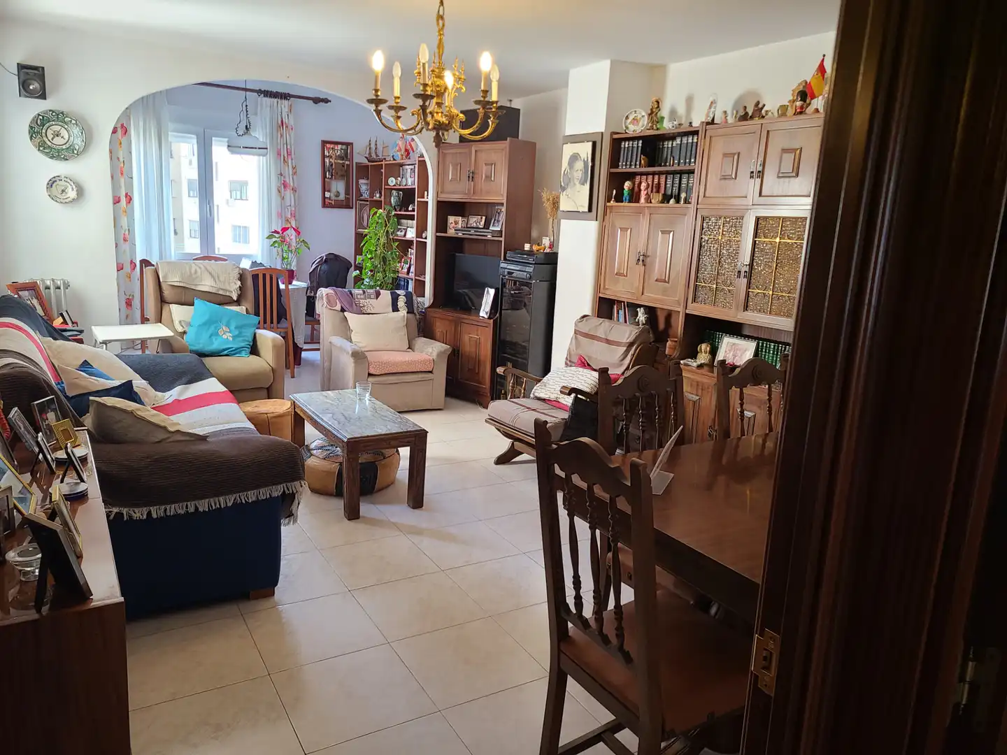 Living room of Flat for sale in Zaragoza  with Heating and Storage room