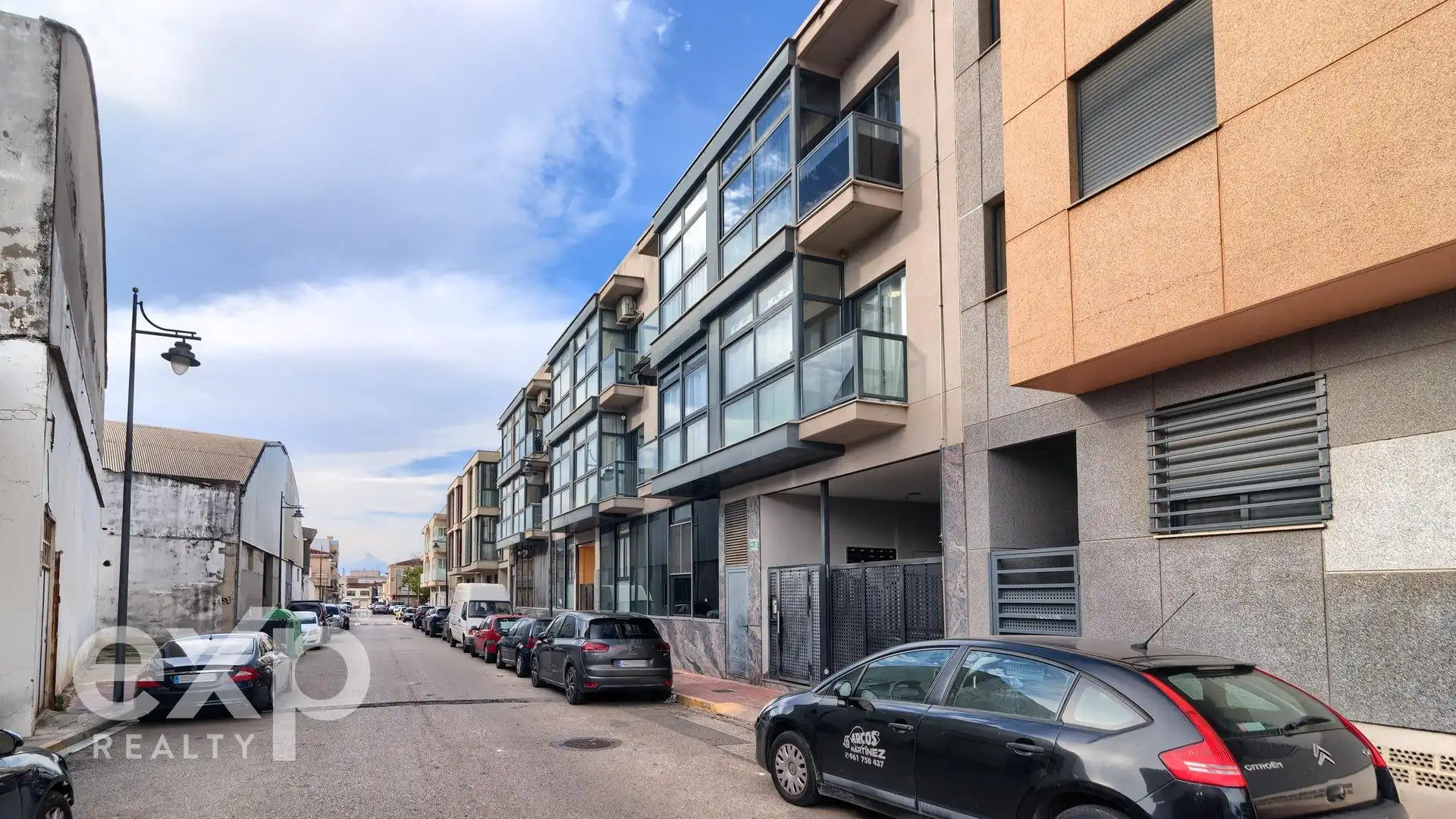 Exterior view of Flat for sale in Alginet  with Air Conditioner, Terrace and Storage room
