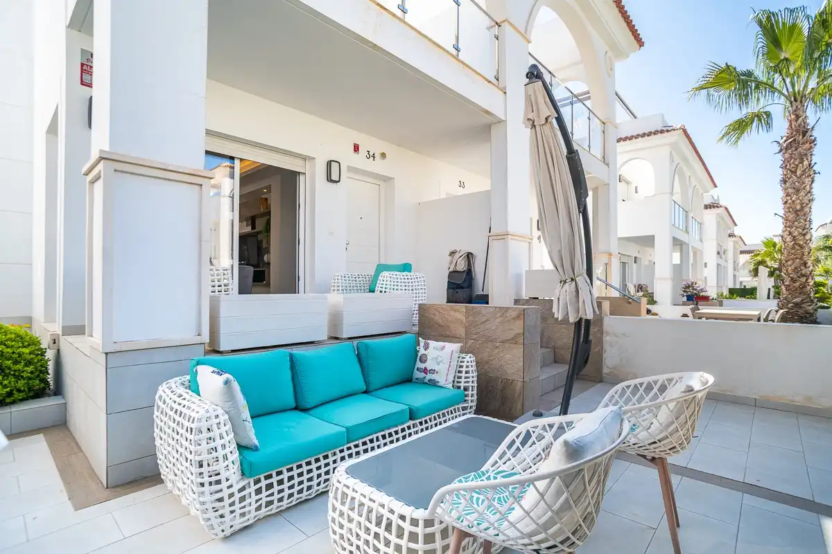 Terraza de Casa o chalet en venta en Rojales con Aire acondicionado, Terraza y Piscina