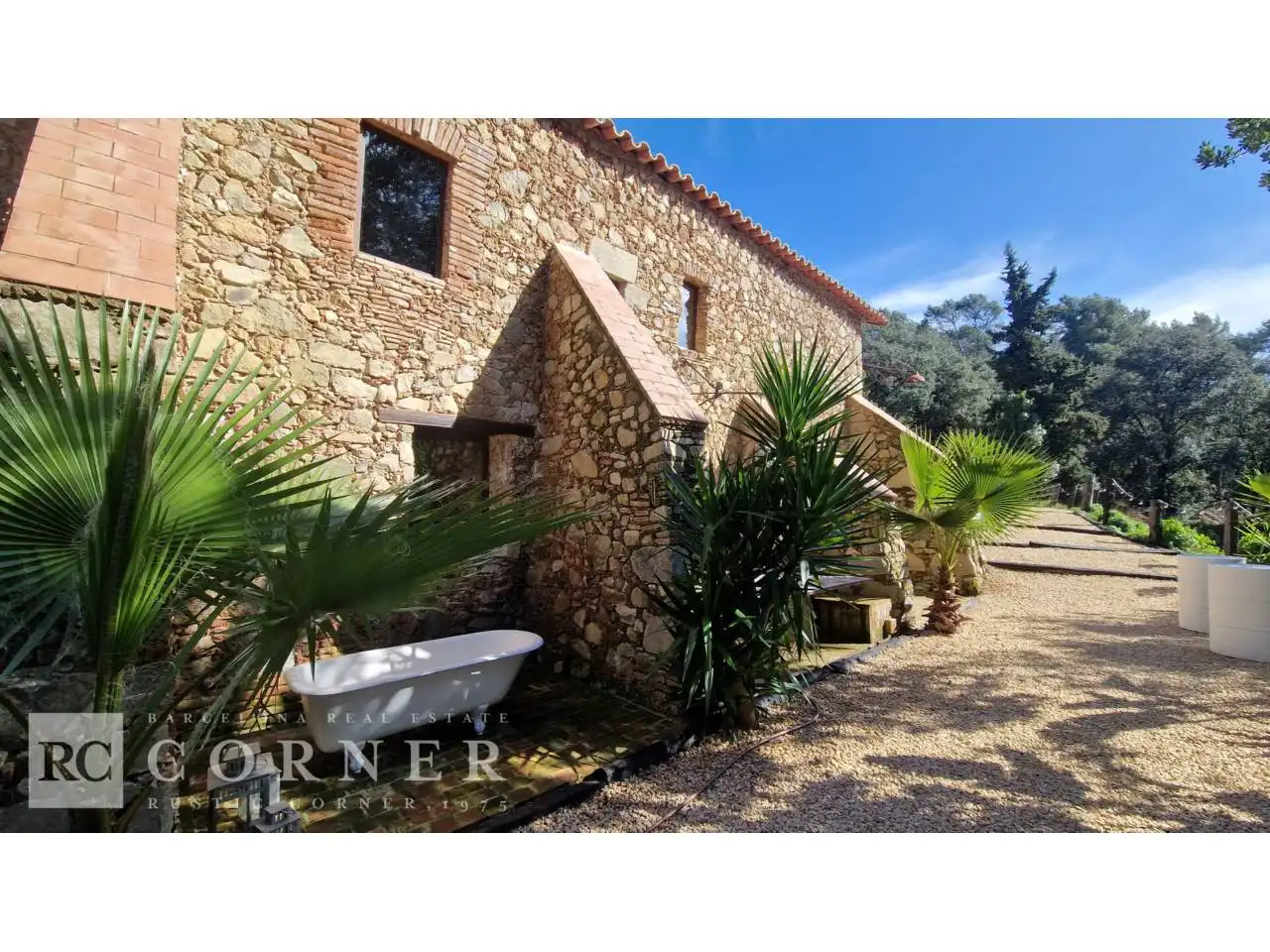 Jardín de Finca rústica en venta en Dosrius poble