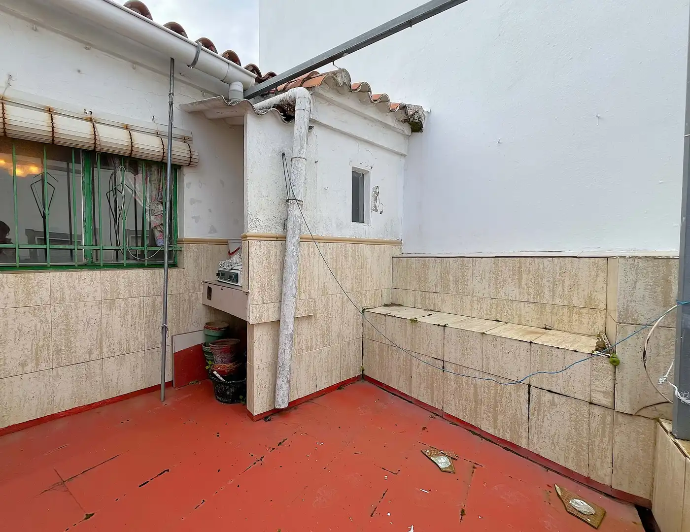 Vista exterior de Casa adosada en venda en Cortegana amb Terrassa