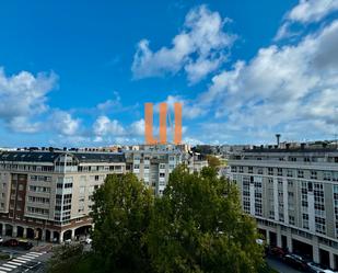 Vista exterior de Pis de lloguer en A Coruña Capital  amb Terrassa