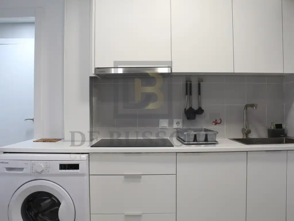 Cocina de Apartamento en venta en Pilar de la Horadada con Aire acondicionado, Piscina y Amueblado