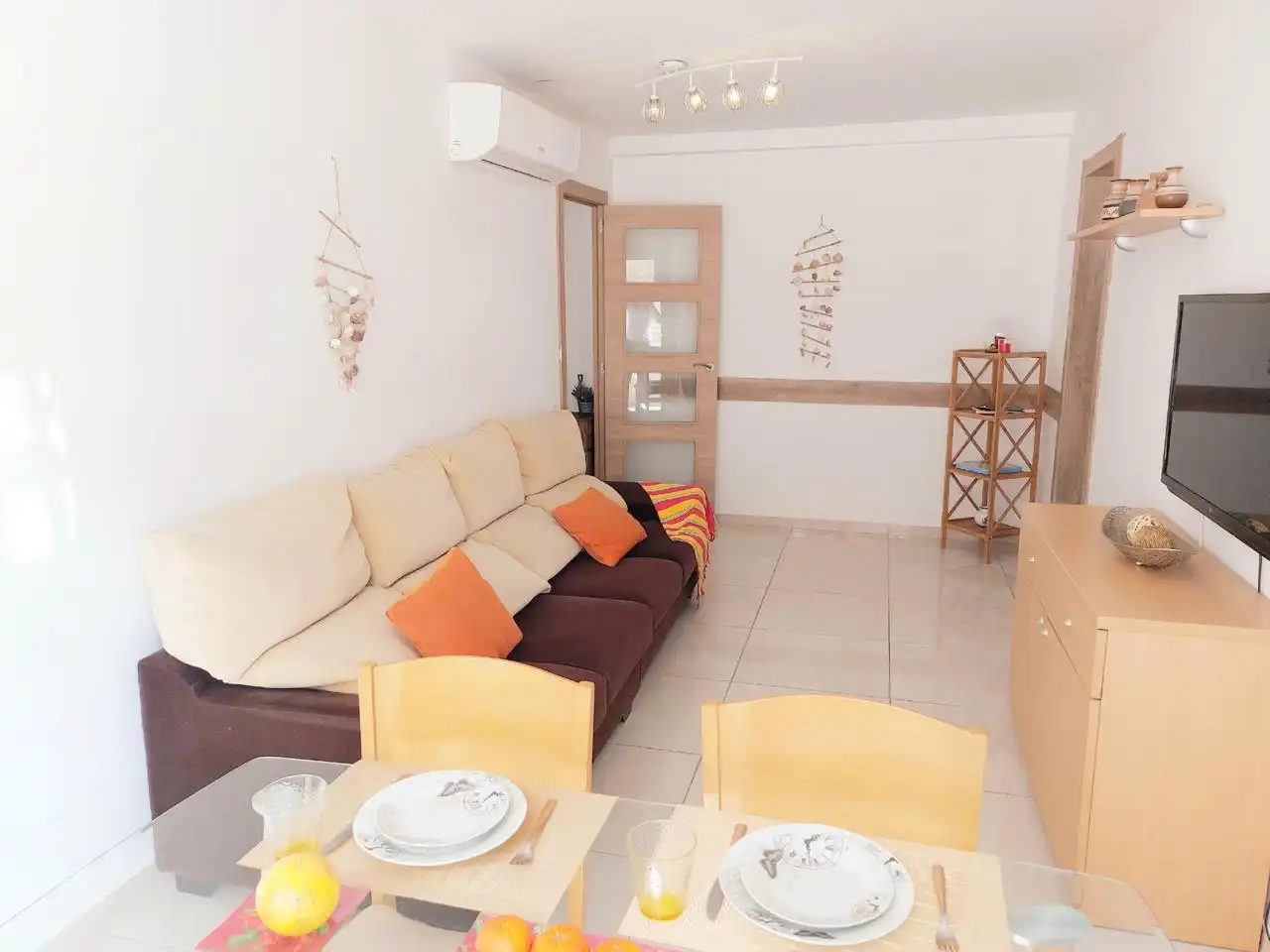 Living room of Flat for rent in Terrassa