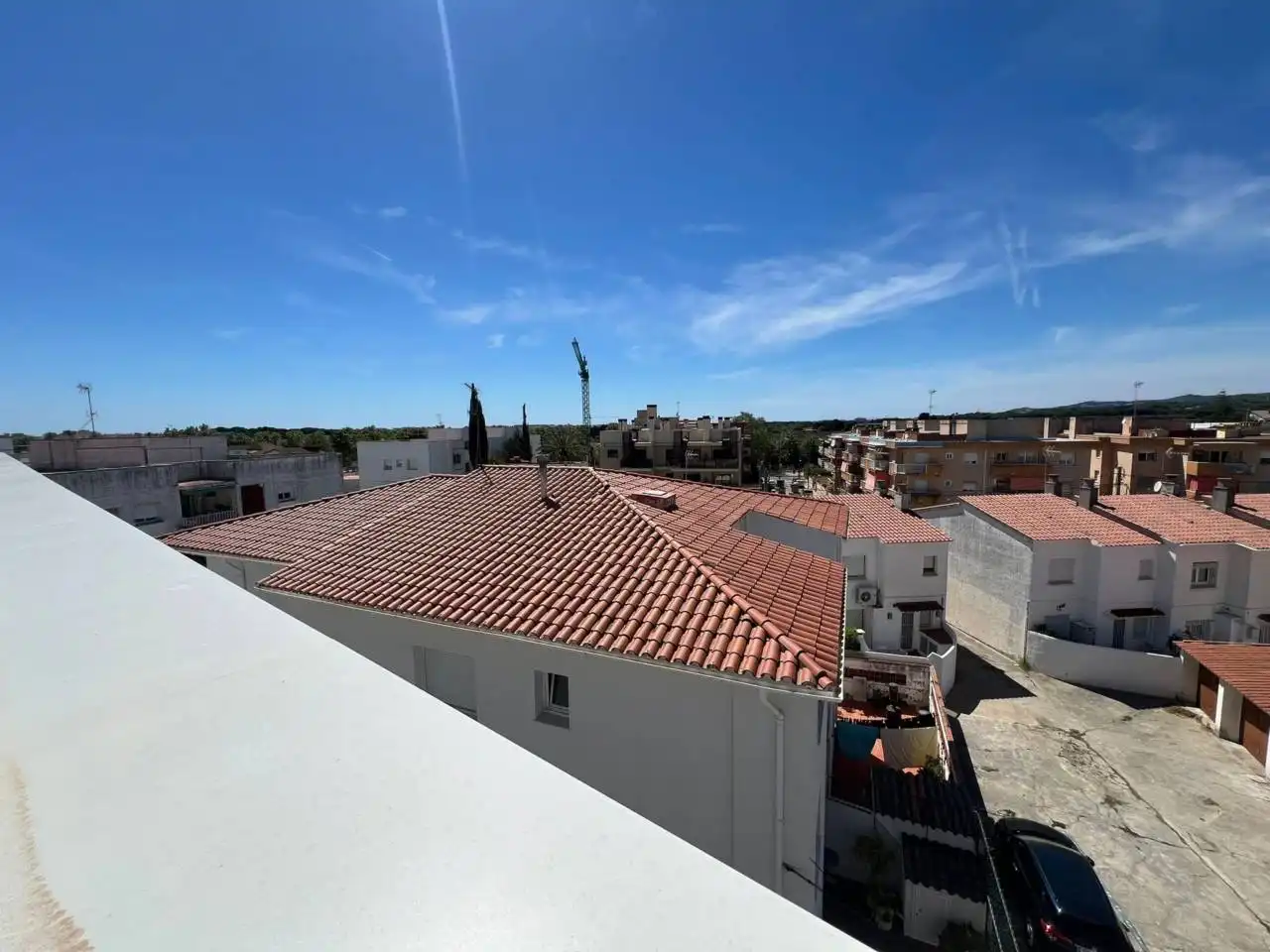 Vista exterior de Apartamento en venta en Cubelles con Aire acondicionado, Calefacción y Parquet